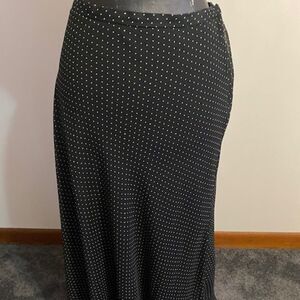 Napa Valley Woman Black/Gray Polka Dot  skirt, size 22W